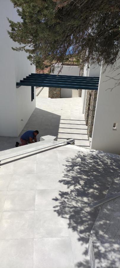 Paros-Memories-Neubau-Villen, Sportpool Aspro Chorio Экстерьер фото