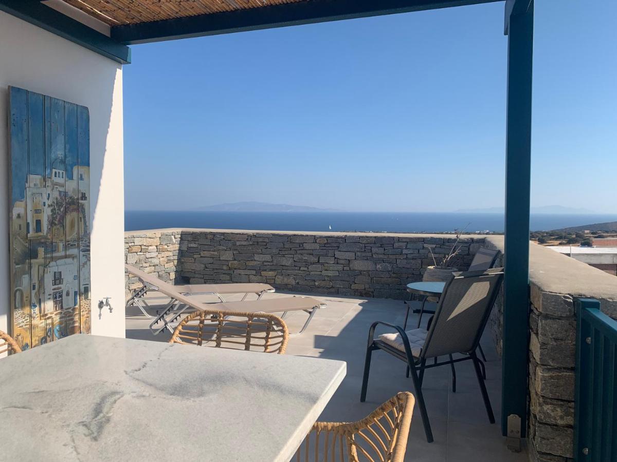 Paros-Memories-Neubau-Villen, Sportpool Aspro Chorio Экстерьер фото