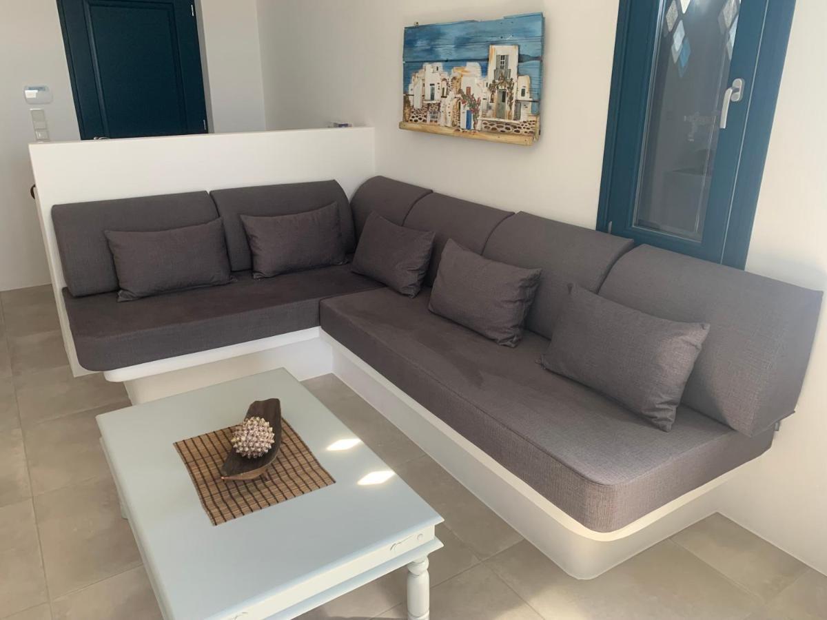Paros-Memories-Neubau-Villen, Sportpool Aspro Chorio Экстерьер фото