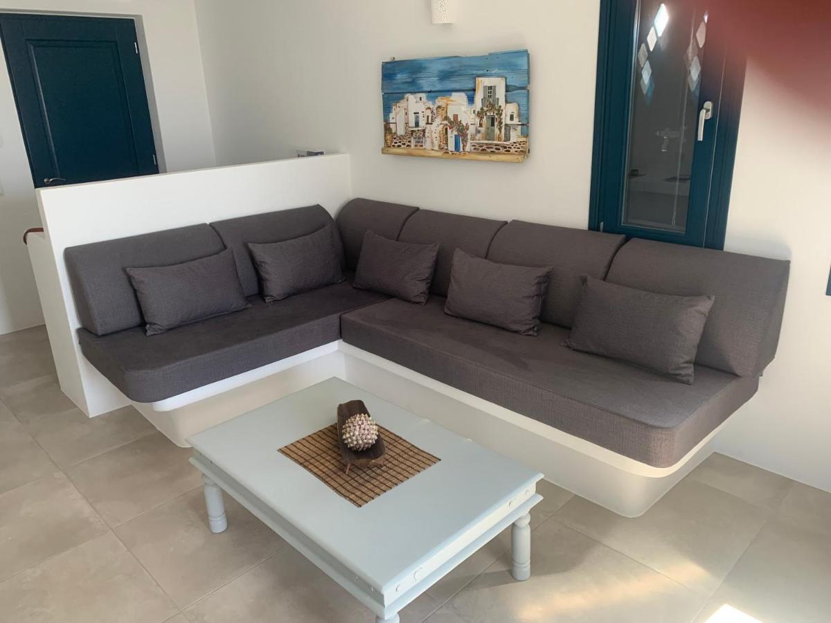 Paros-Memories-Neubau-Villen, Sportpool Aspro Chorio Экстерьер фото