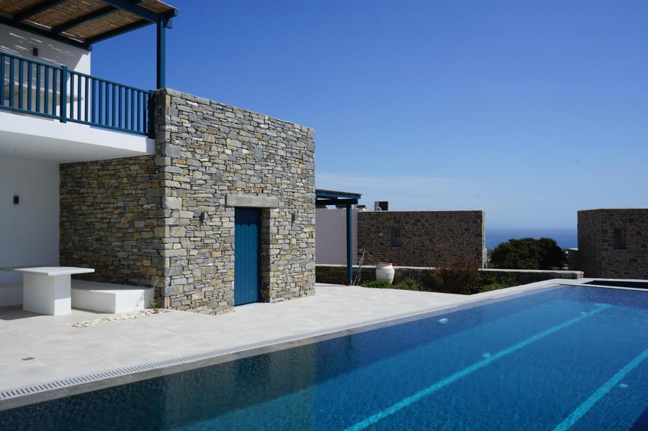 Paros-Memories-Neubau-Villen, Sportpool Aspro Chorio Экстерьер фото